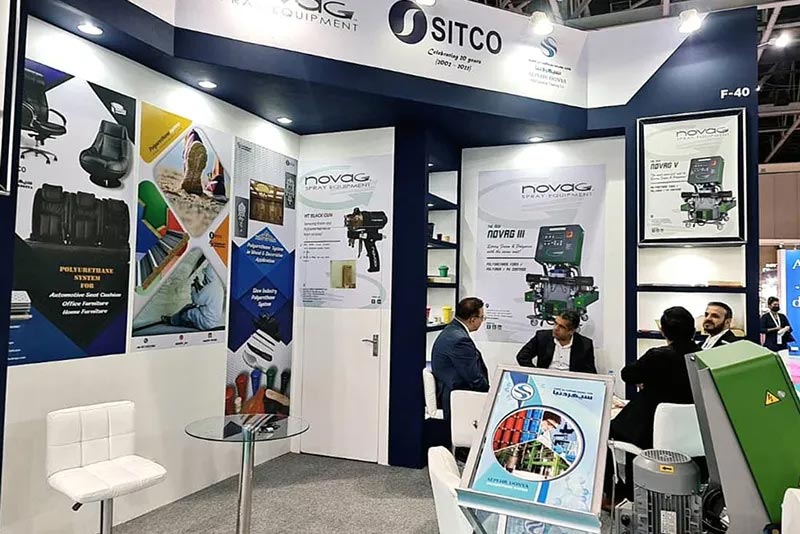 حضور در نمایشگاه صنعت ساختمان دبی 