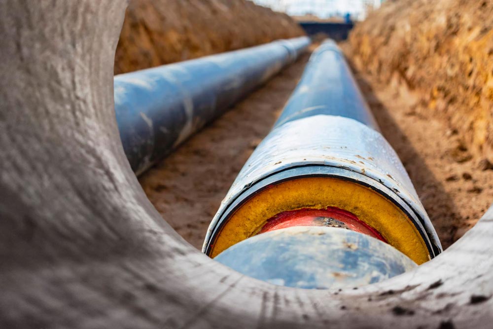 oil and gas insulating coating