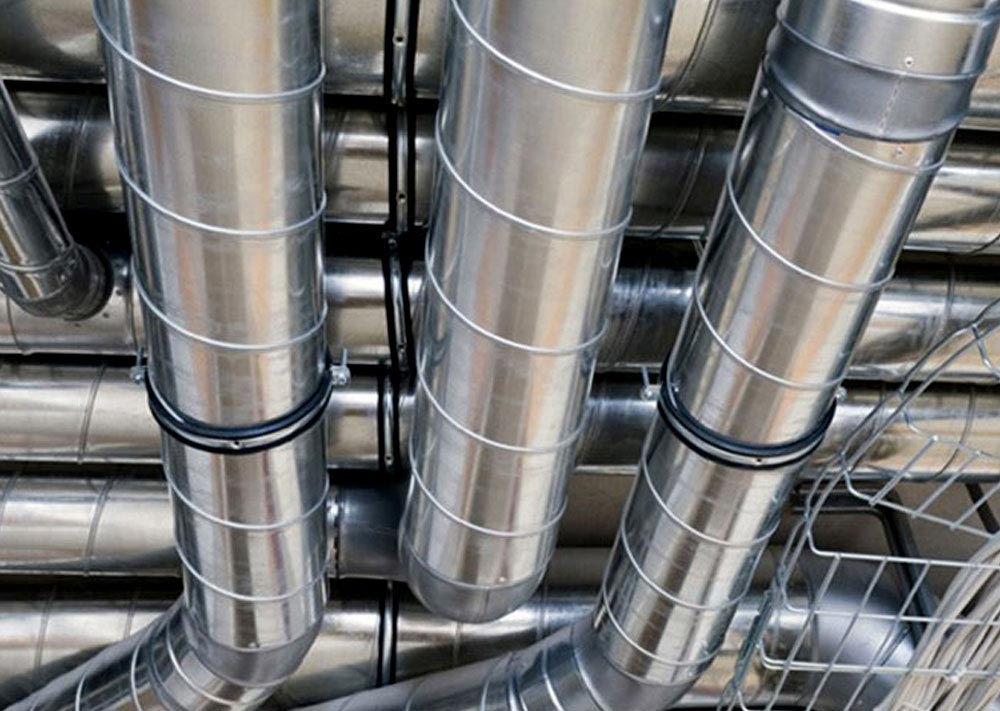 rigid foam-airduct panel